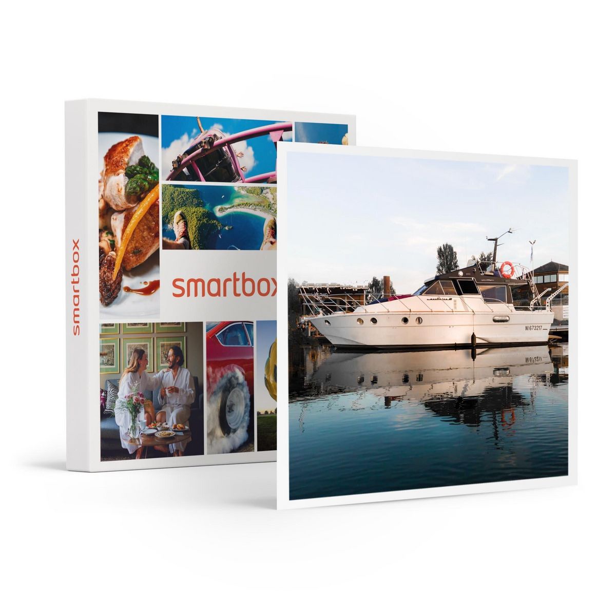 Smartbox Séjour insolite de 2 jours en maison flottante avec bain bouillonnant près de Paris - Coffret Cadeau Séjour