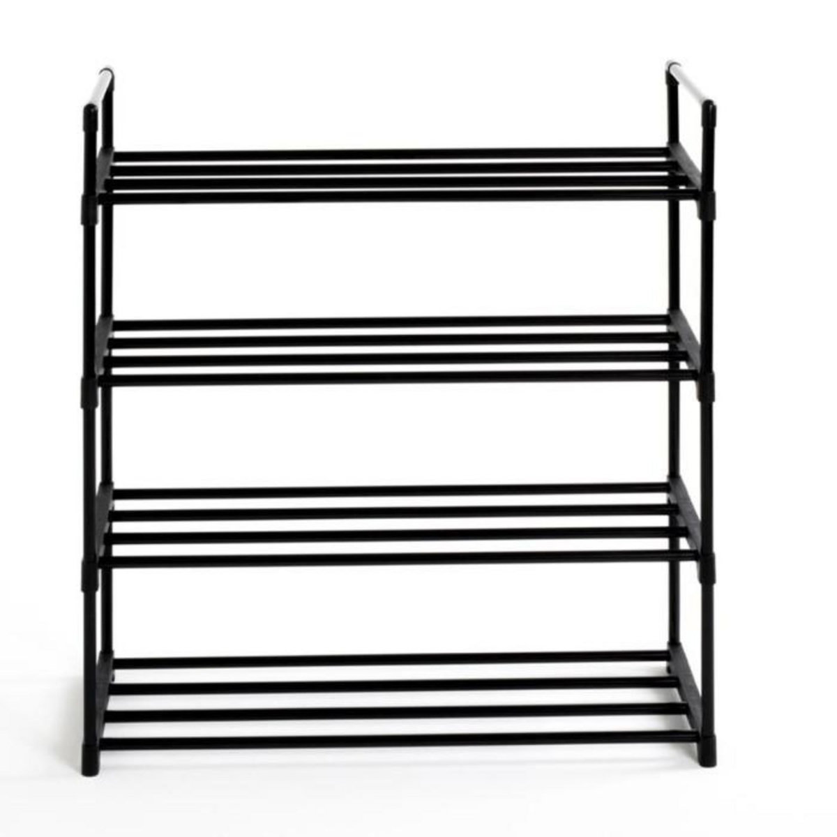 Paris Prix Étagère à Chaussures  4 Niveaux  74cm Noir