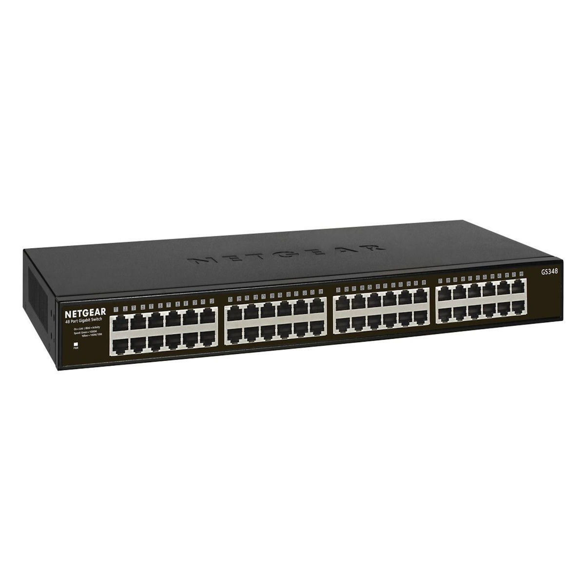 Netgear Commutateur NETGEAR SOHO GS348 non géré 48 ports Gigabit Ethernet