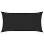 Voir la diapositive 2 : VIDAXL Voile d'ombrage 160 g/m^2 Noir 4x7 m PEHD