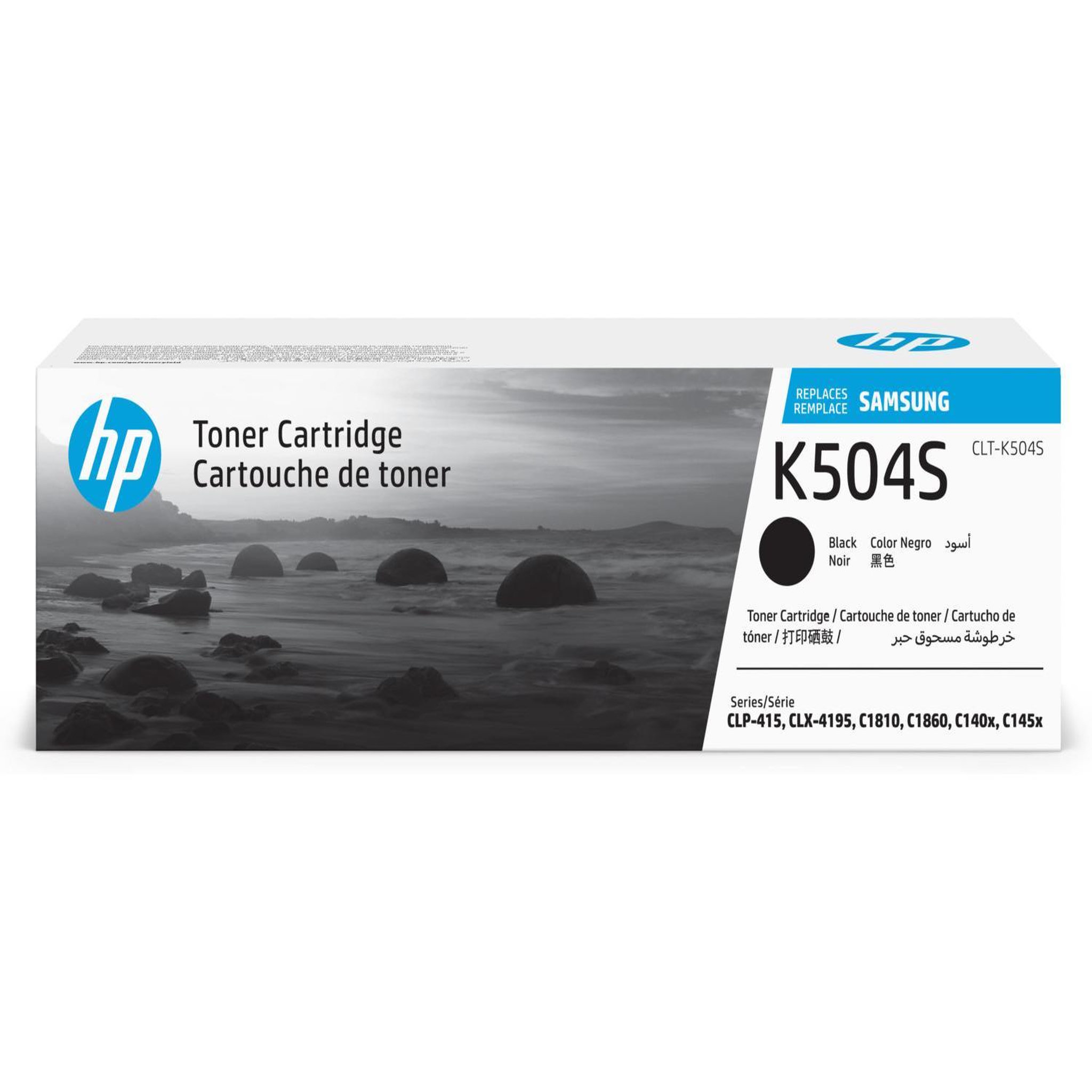 Voir la diapositive 2 : HP Samsung clt-k504s toner noir authentique