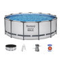 Voir la diapositive 5 : BESTWAY Piscine tubulaire Steel Pro Max ronde 3,96 x 1,22 m - Bestway
