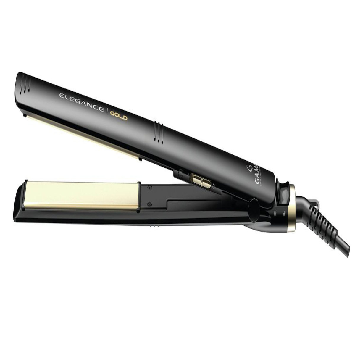 Gama GA.MA Elegance Gold Fer à lisser À chaleur Noir 45 W 2,5 m