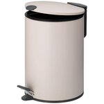 Kela line Poubelle à pédale 3l mats - 23619