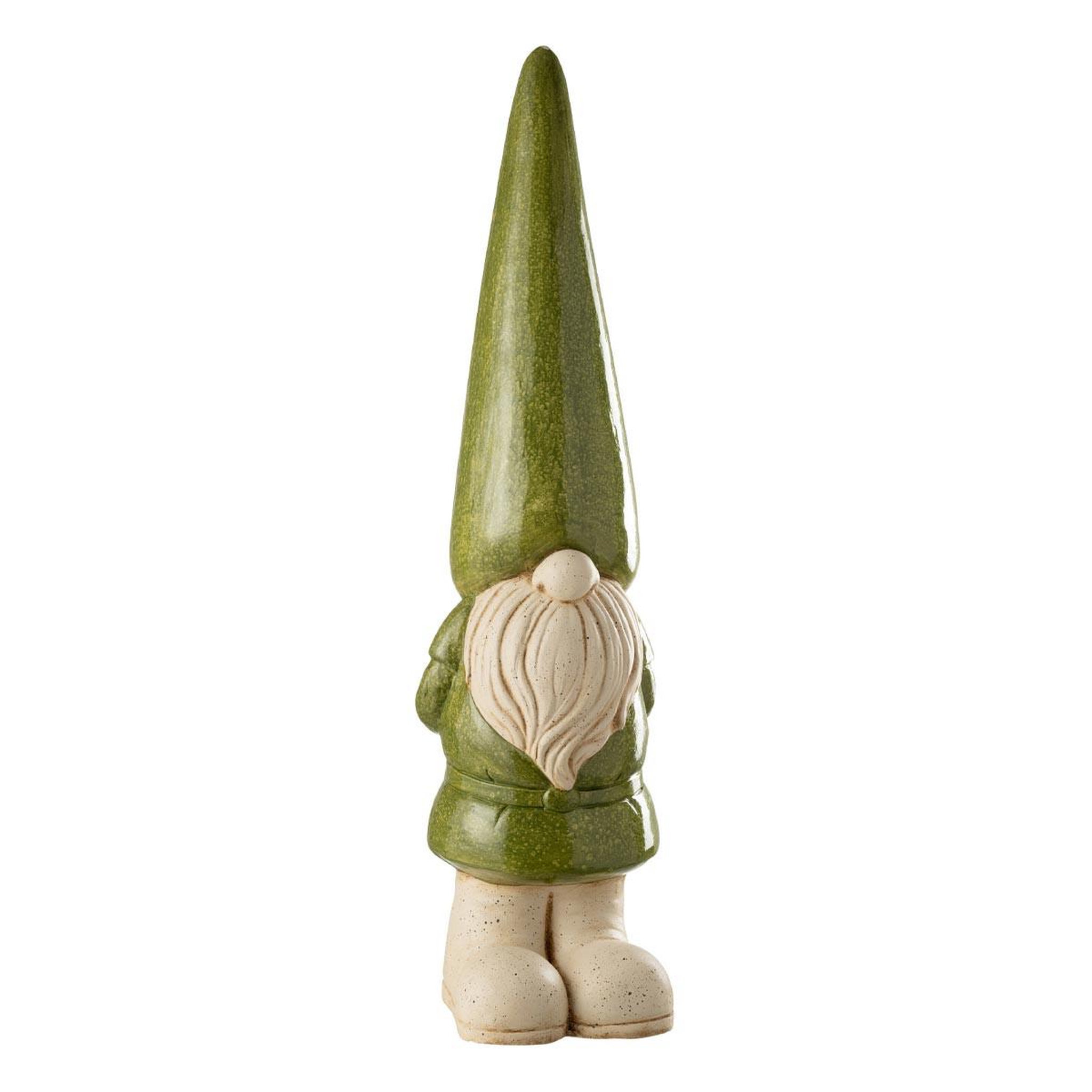 J-LINE Statue lutin extérieur  pasquale  96cm vert