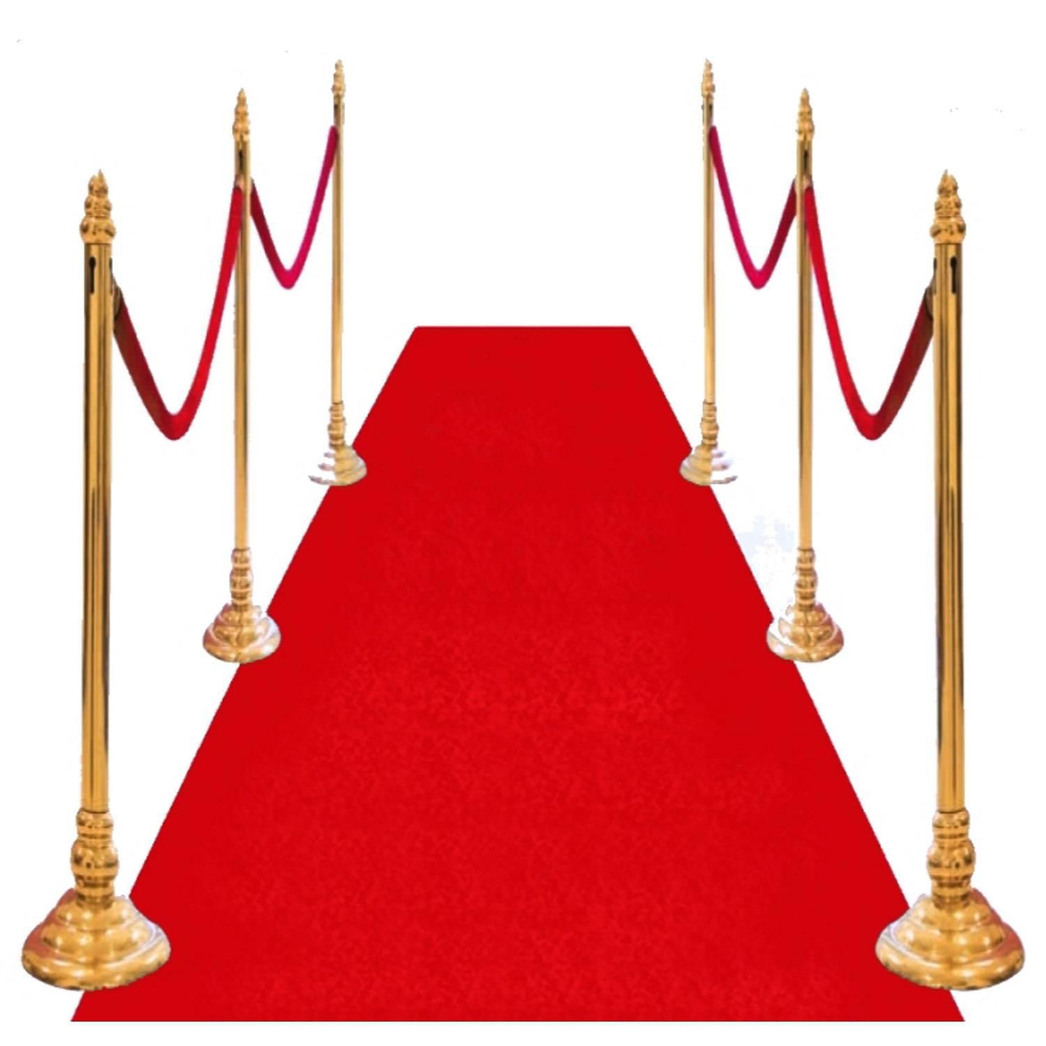 Boland Petit Tapis rouge jetable 4,5 mètres