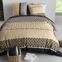 Voir la diapositive 3 : ATELIER DU COTON Parure housse de couette 100% coton 57fils luxore