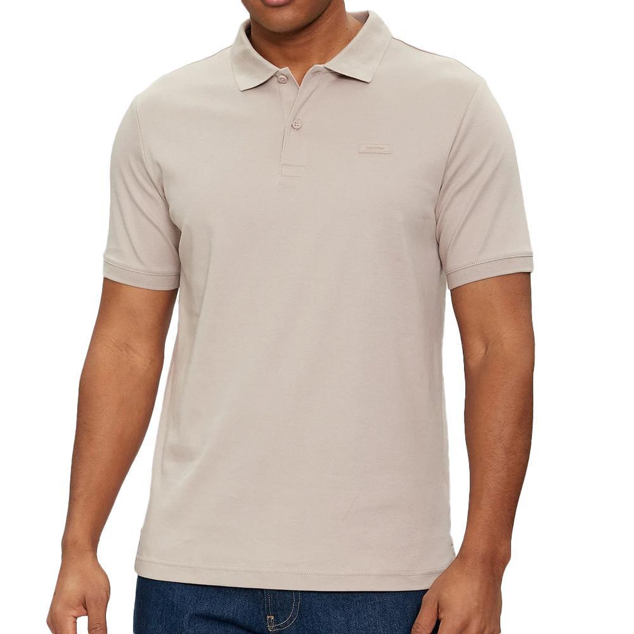 CALVIN KLEIN JEANS Polo Taupe Homme Calvin Klein Jeans K10K111657. Coloris disponibles : Marron