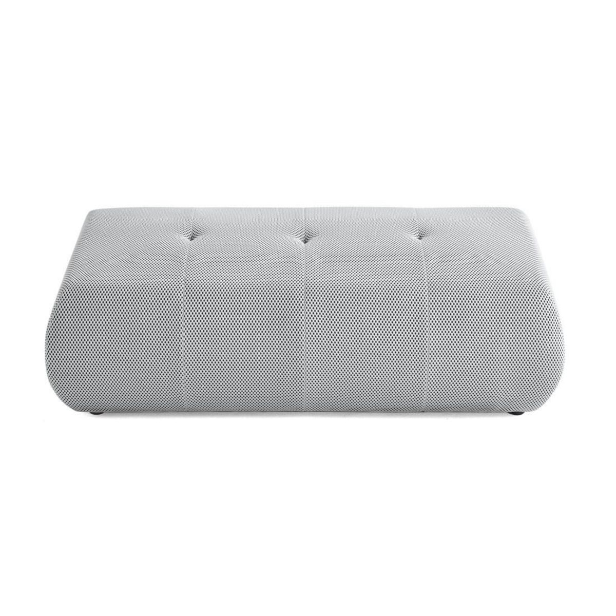LISA DESIGN Onyx - pouf d'appoint - en tissu mailles 3d