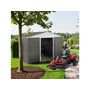 Voir la diapositive 2 : Habitat et Jardin Abri de jardin métal  Dallas  - 2.71 m² - Taupe