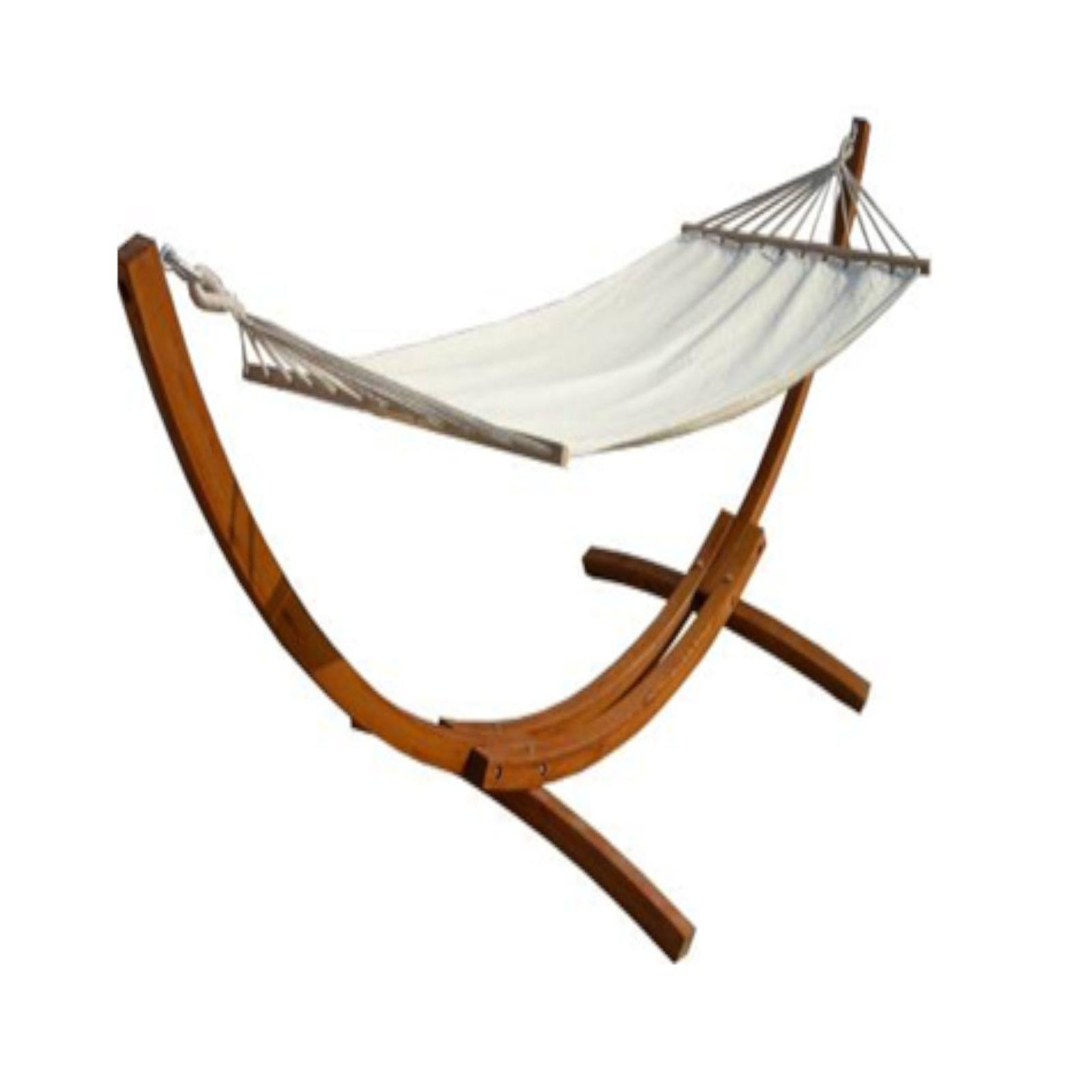 Proloisirs Hamac support en bois + toile