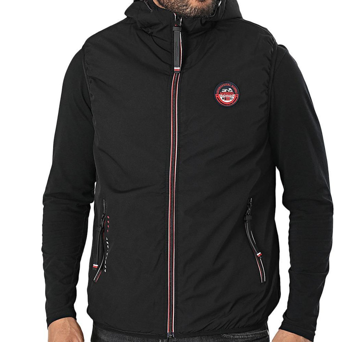 GEOGRAPHICAL NORWAY Doudoune Sans Manches  Homme Geographical Norway Veritable