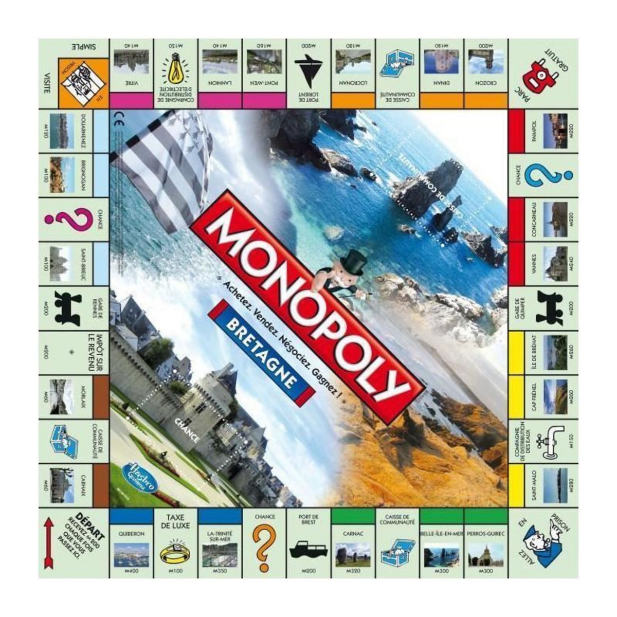 HASBRO MONOPOLY Bretagne