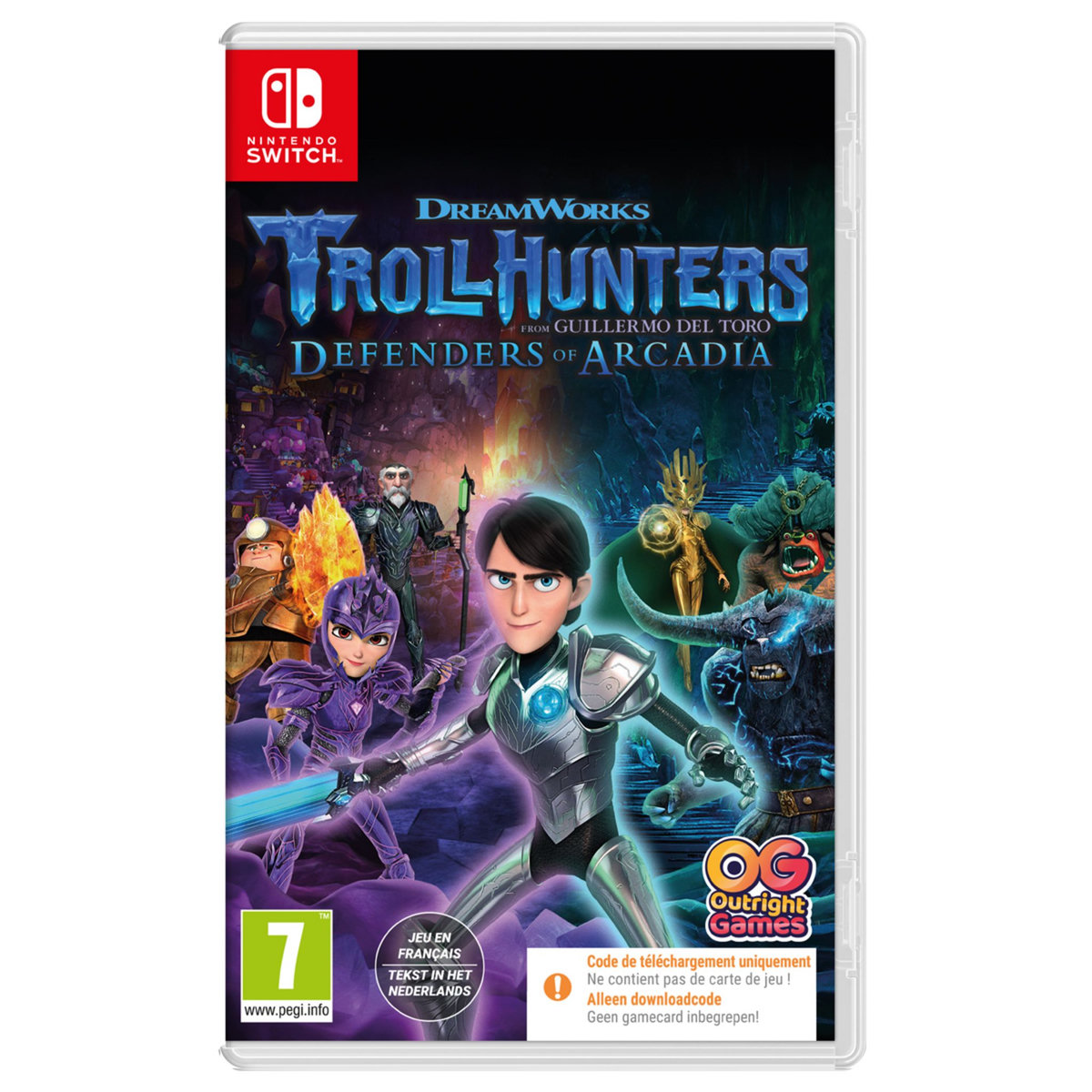 Chasseurs de Trolls : Protecteurs d'Arcadia Nintendo Switch Code de téléchargement