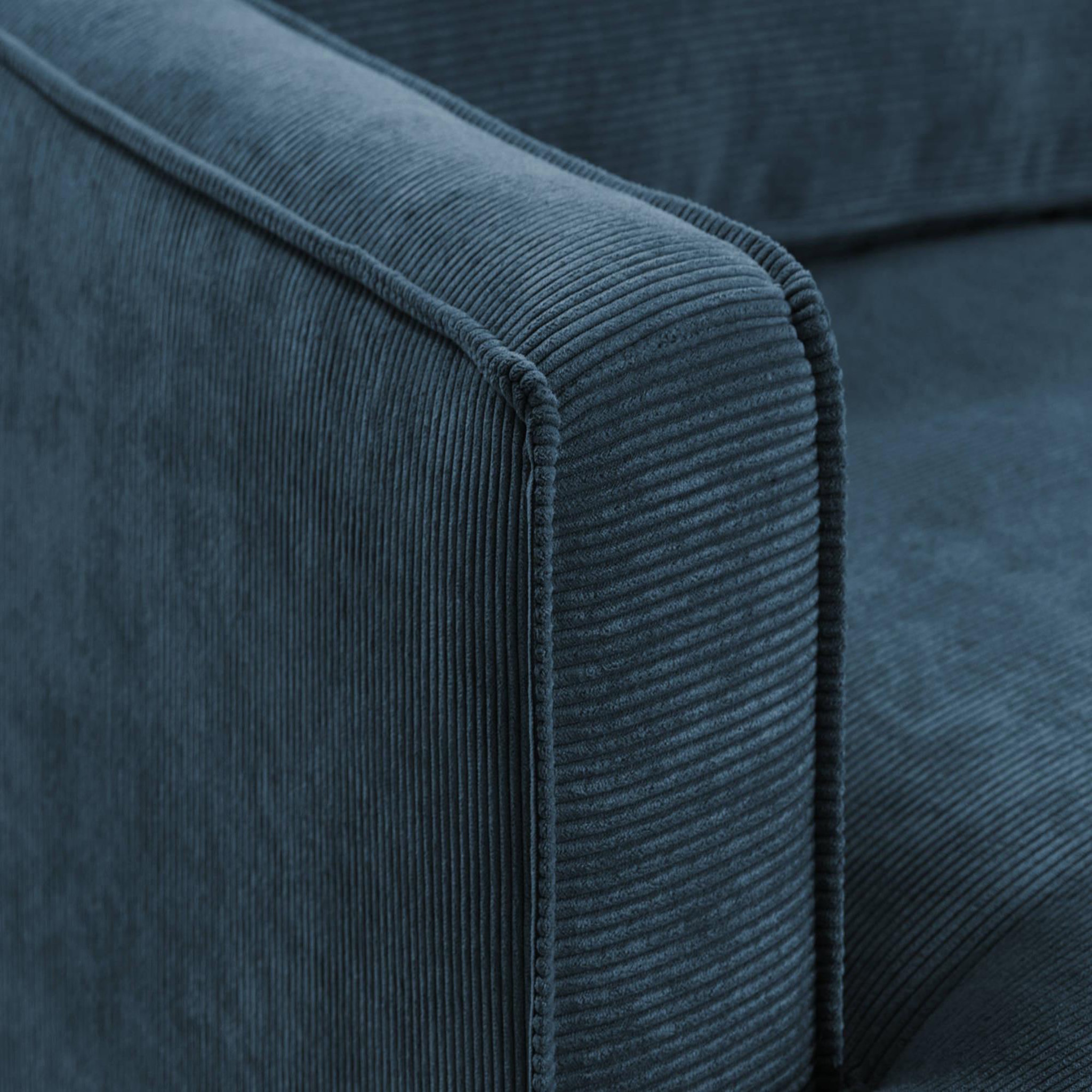 Voir la diapositive 5 : LISA DESIGN Jake - canapé d'angle droit - convertible - 5 places - en velours côtelé