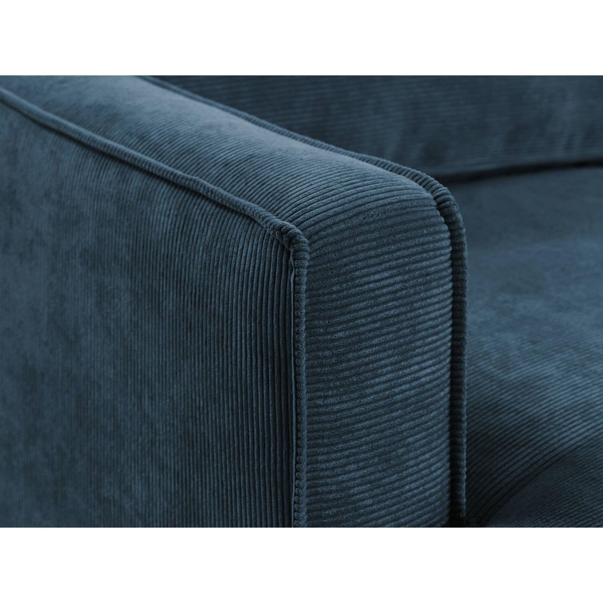 LISA DESIGN Jake - canapé d'angle droit - convertible - 5 places - en velours côtelé