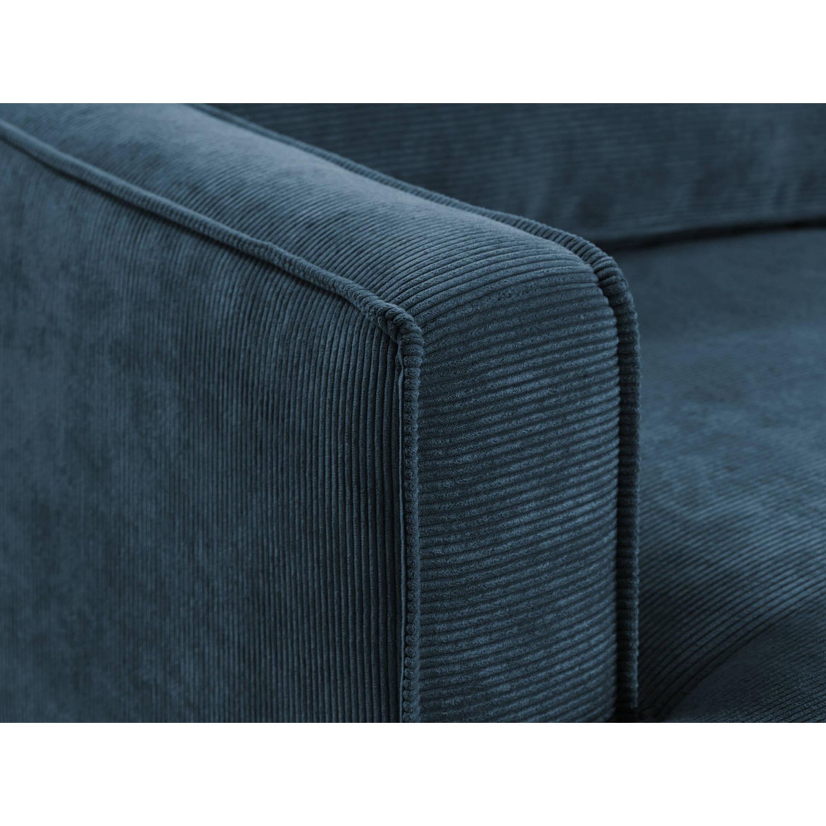 LISA DESIGN Jake - canapé d'angle droit - convertible - 5 places - en velours côtelé