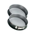 ZENKER Ensemble de 2 Moules à manqué à charnière en acier 28 cm Zenker Energy