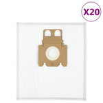 VIDAXL Sacs d'aspirateur pour Miele K 20 pcs