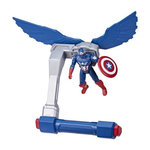 HASBRO Figurine Captain America Commandes de vol, Marvel Epic Hero Series Captain America: Brave New World, des 4 ans