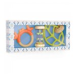 Djeco Hochet - set de hochet baby blanc