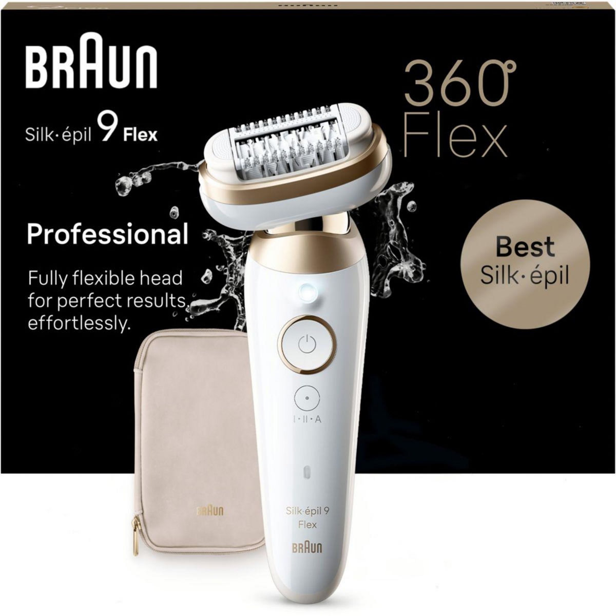 BRAUN Epilateur électrique Silk-Epil SES9-011 3D