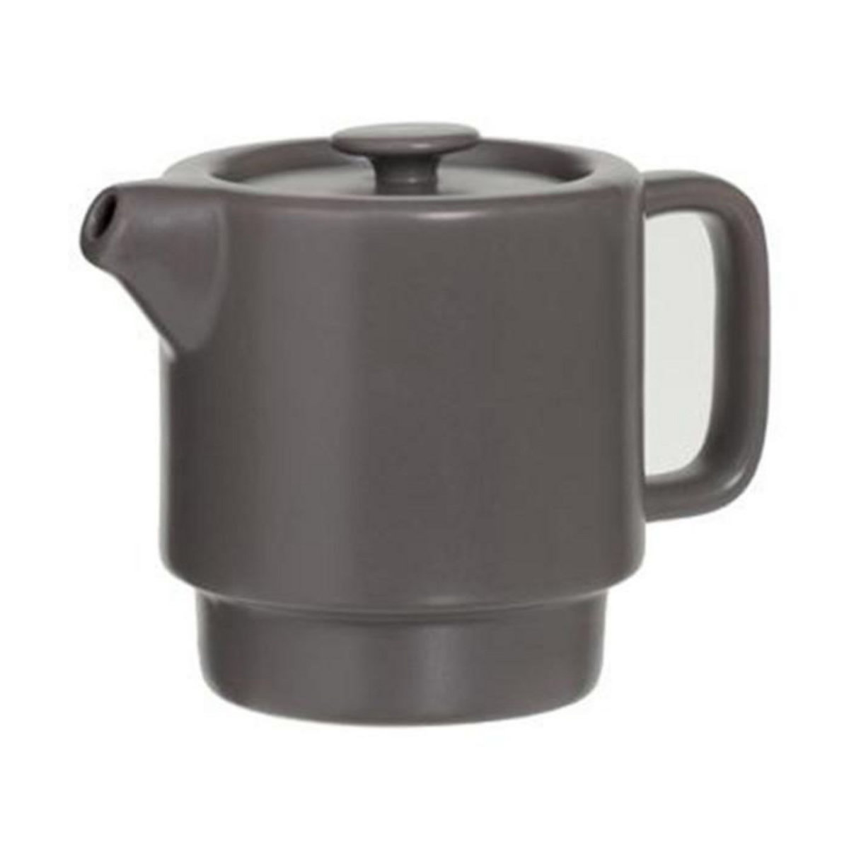 SECRET DE GOURMET Théière avec Tasse  Nature  40cl Taupe