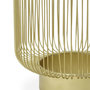 Voir la diapositive 3 : Paris Prix Table d'Appoint Design en Verre  Lilia  46cm Or