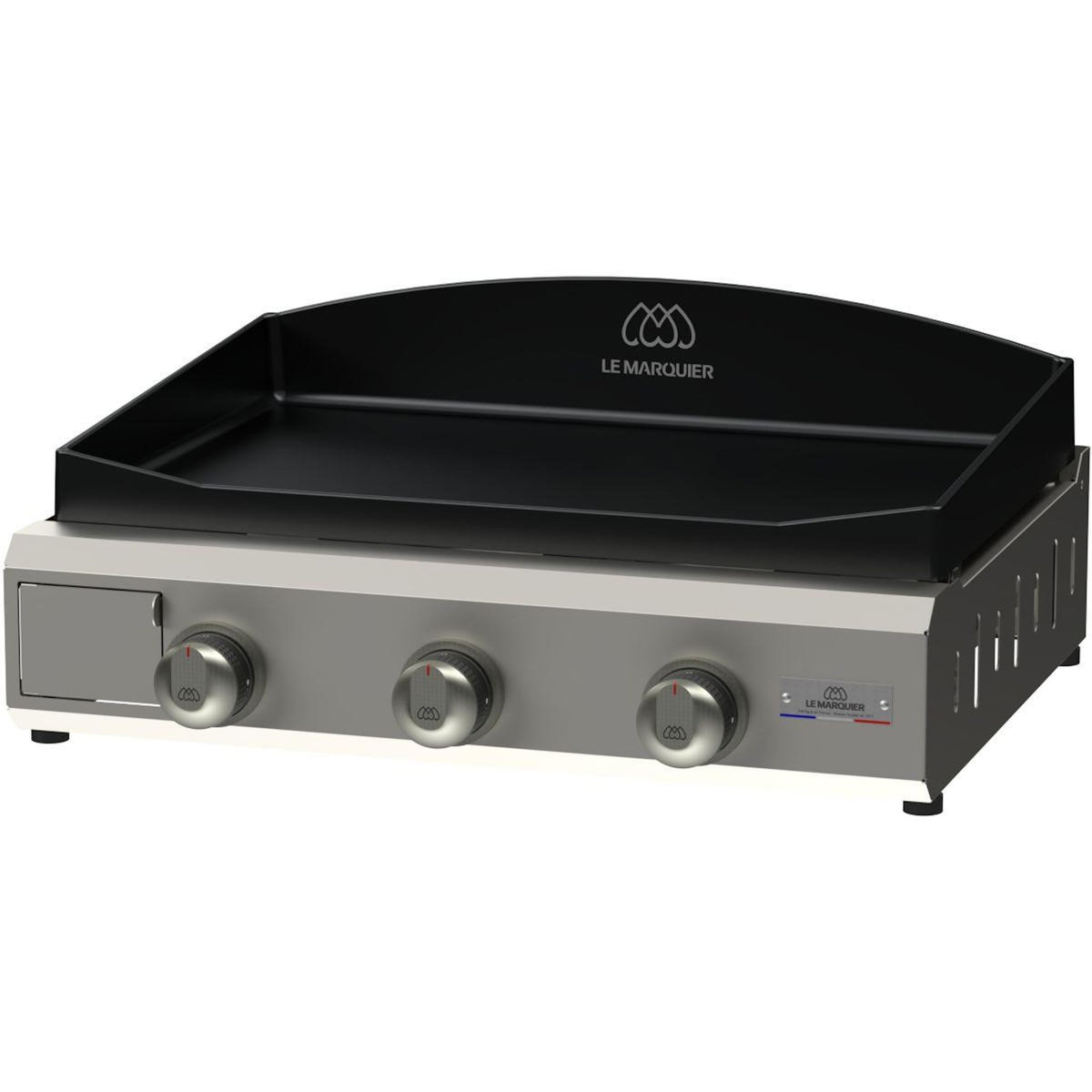 Le marquier Plancha gaz AMALIA 360 INOX V3 PLEA360IV3