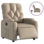 Voir la diapositive 2 : VIDAXL Fauteuil inclinable electrique Cappuccino Similicuir