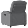 Voir la diapositive 5 : VIDAXL Fauteuil de massage inclinable electrique gris similicuir
