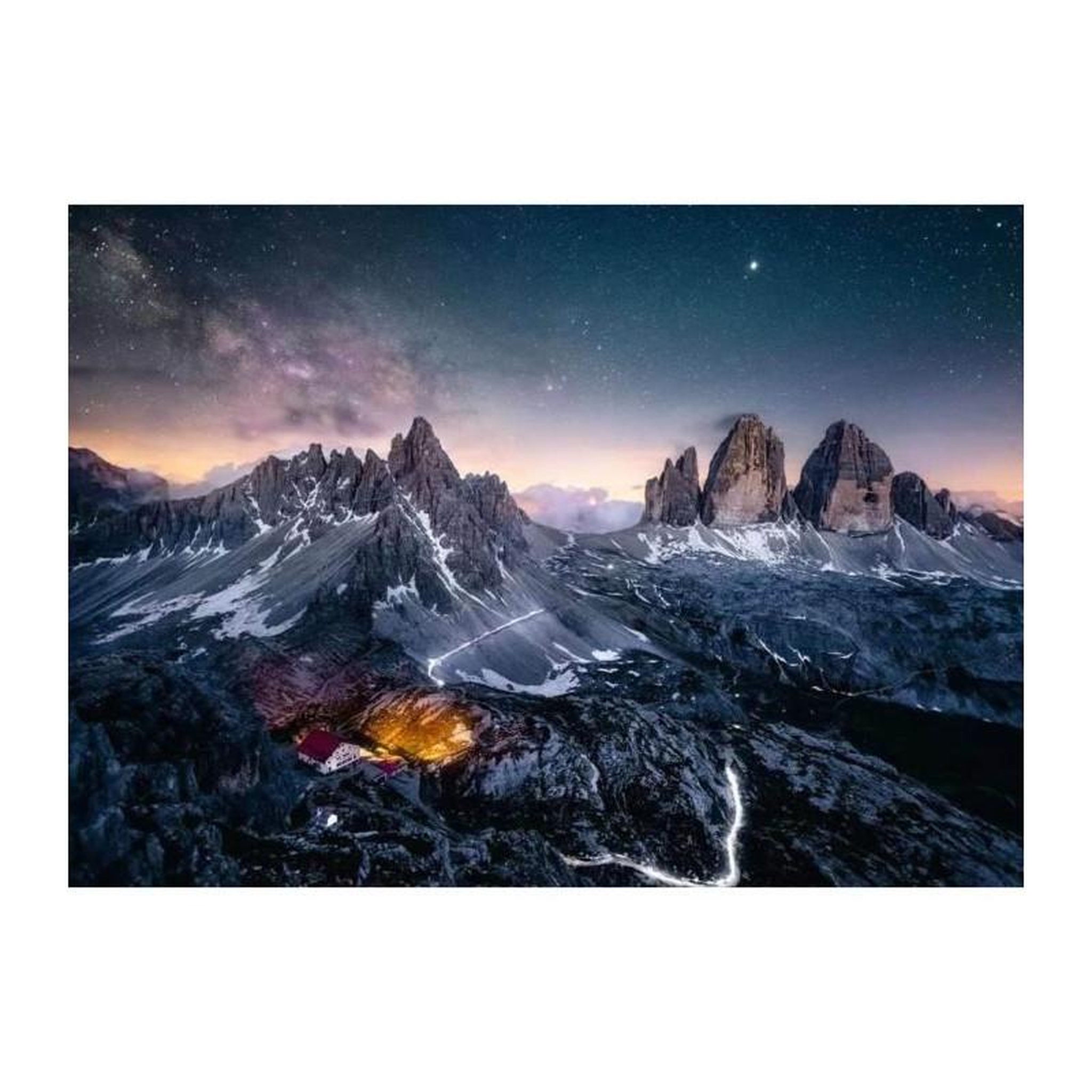 Voir la diapositive 1 : RAVENSBURGER Puzzle 1000 p Les Tre Cime