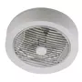  Ventilateur de Plafond - Plafonnier AIR-LIGHT CROWN -  blanc Ø40cm 95W avec couronne d'éclairage LED
