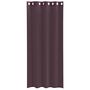 Voir la diapositive 4 : VIDAXL Rideaux en voile avec œillets 2 pcs violet 140x245 cm