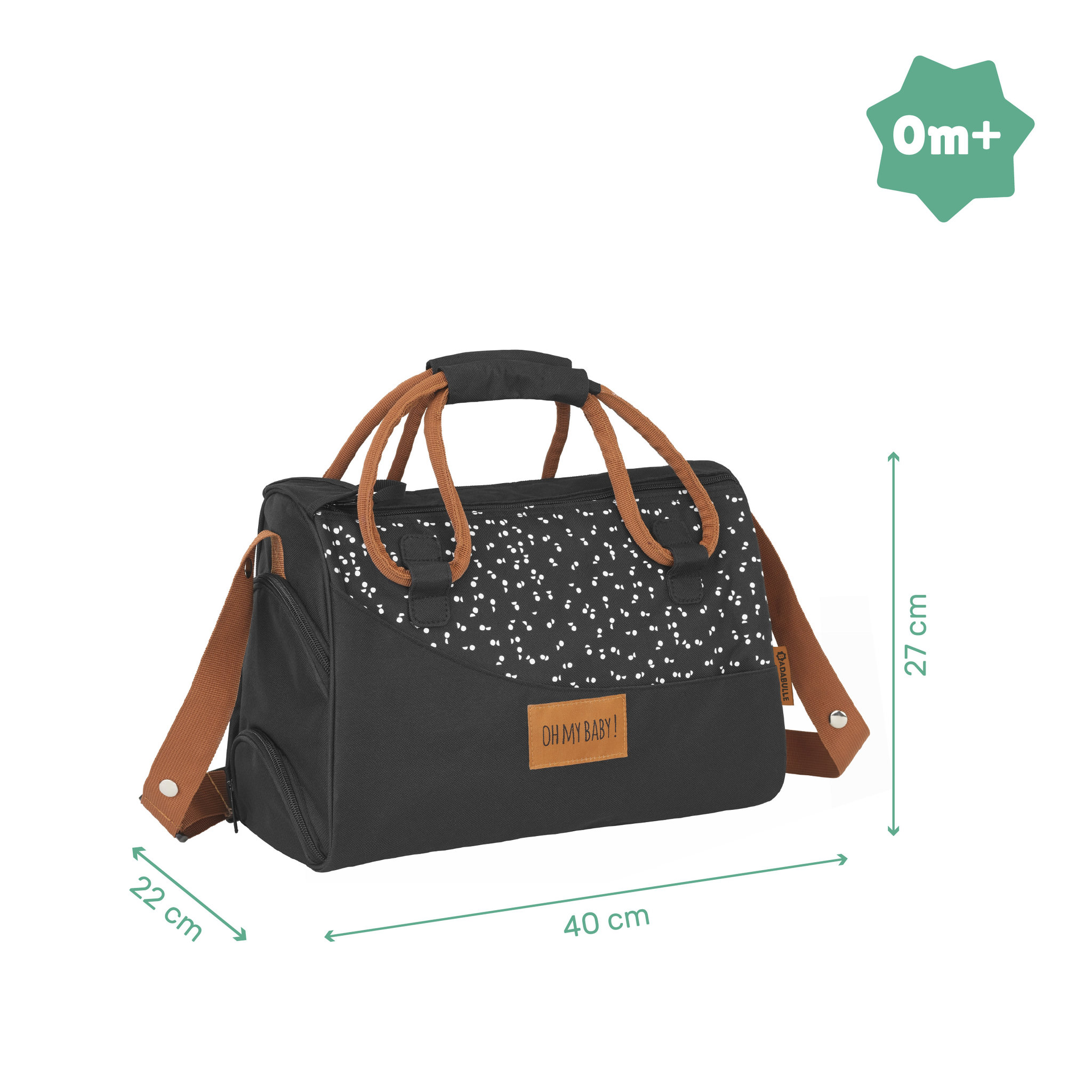 Voir la diapositive 2 : BADABULLE Sac à langer Pocketstyle