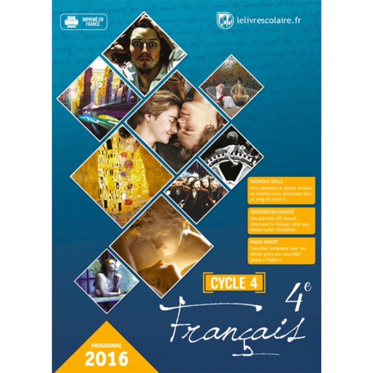  FRANCAIS 4E CYCLE 4. EDITION 2016, Hussherr Cécile