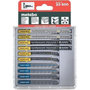Voir la diapositive 1 : METABO Lames pour scies sauteuses METABO - Lot de 10 - Bois, métal, plastique - HCS/HSS