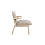 Voir la diapositive 3 : Paris Prix Fauteuil Design en Bois  Rile  77cm Beige
