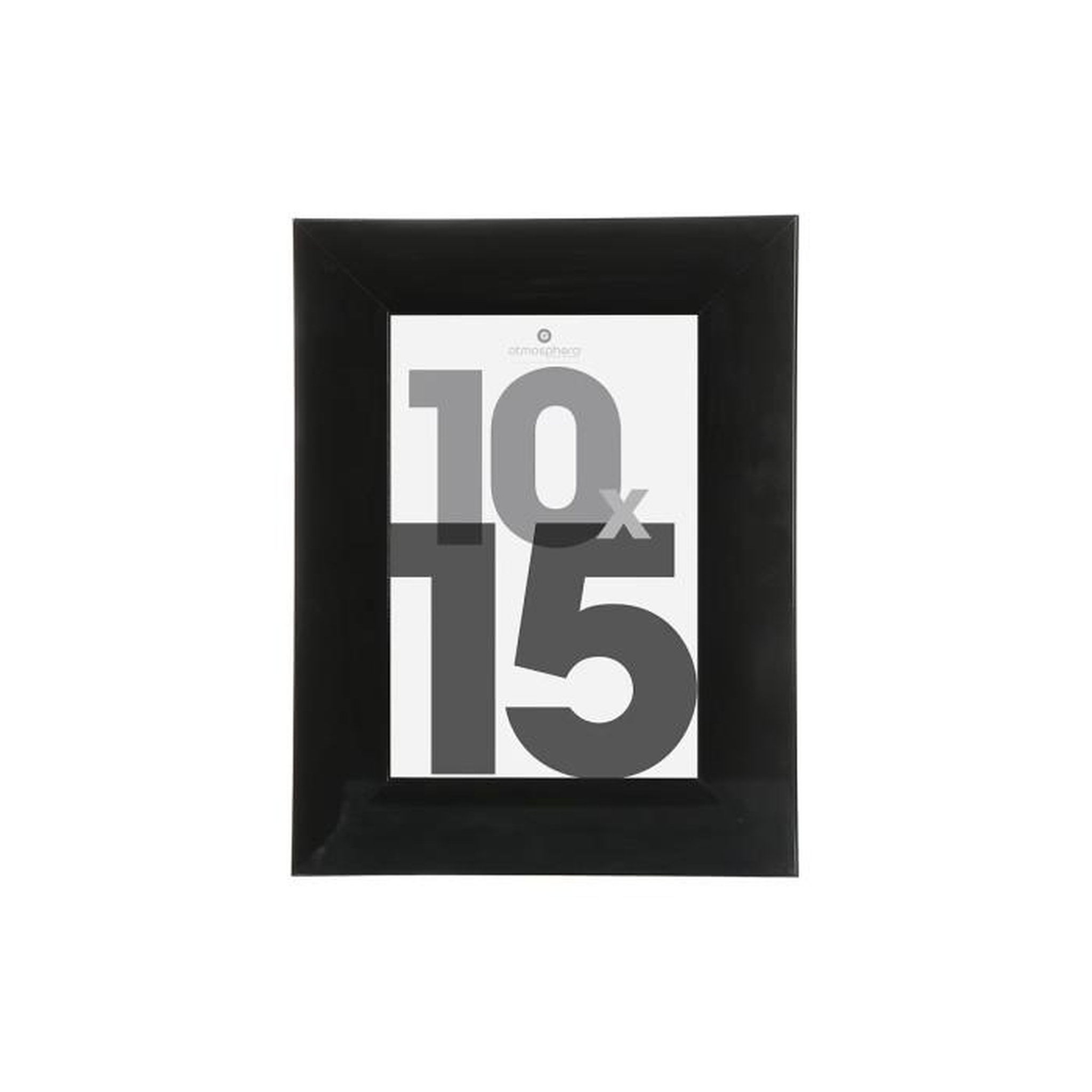 Voir la diapositive 2 : ATMOSPHERA Cadre Photo  Classique  10x15cm Noir
