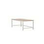 Voir la diapositive 3 : Paris Prix Table Basse Design  Rise  120cm Naturel & Grège