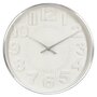 Voir la diapositive 1 : ATMOSPHERA Horloge Murale  Contemporain  40cm Argent