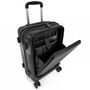 Voir la diapositive 2 : David Jones Lot 3 valises rigides dont 1 cabine porte-ordinateur 17  TSA