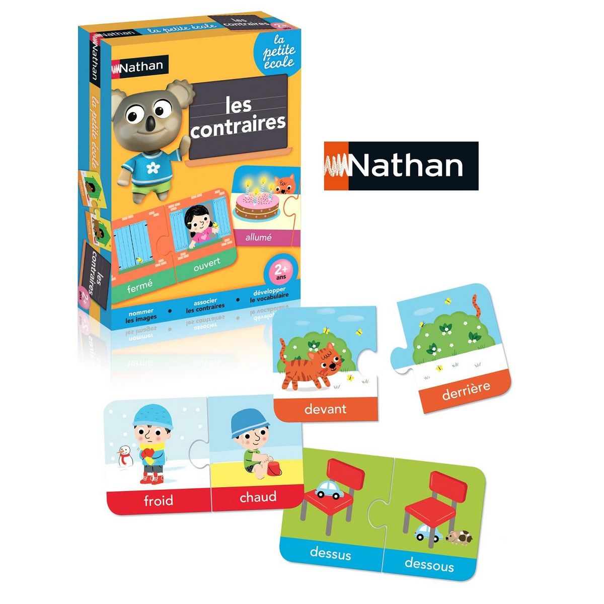 NATHAN Les contraires Jeu de logique