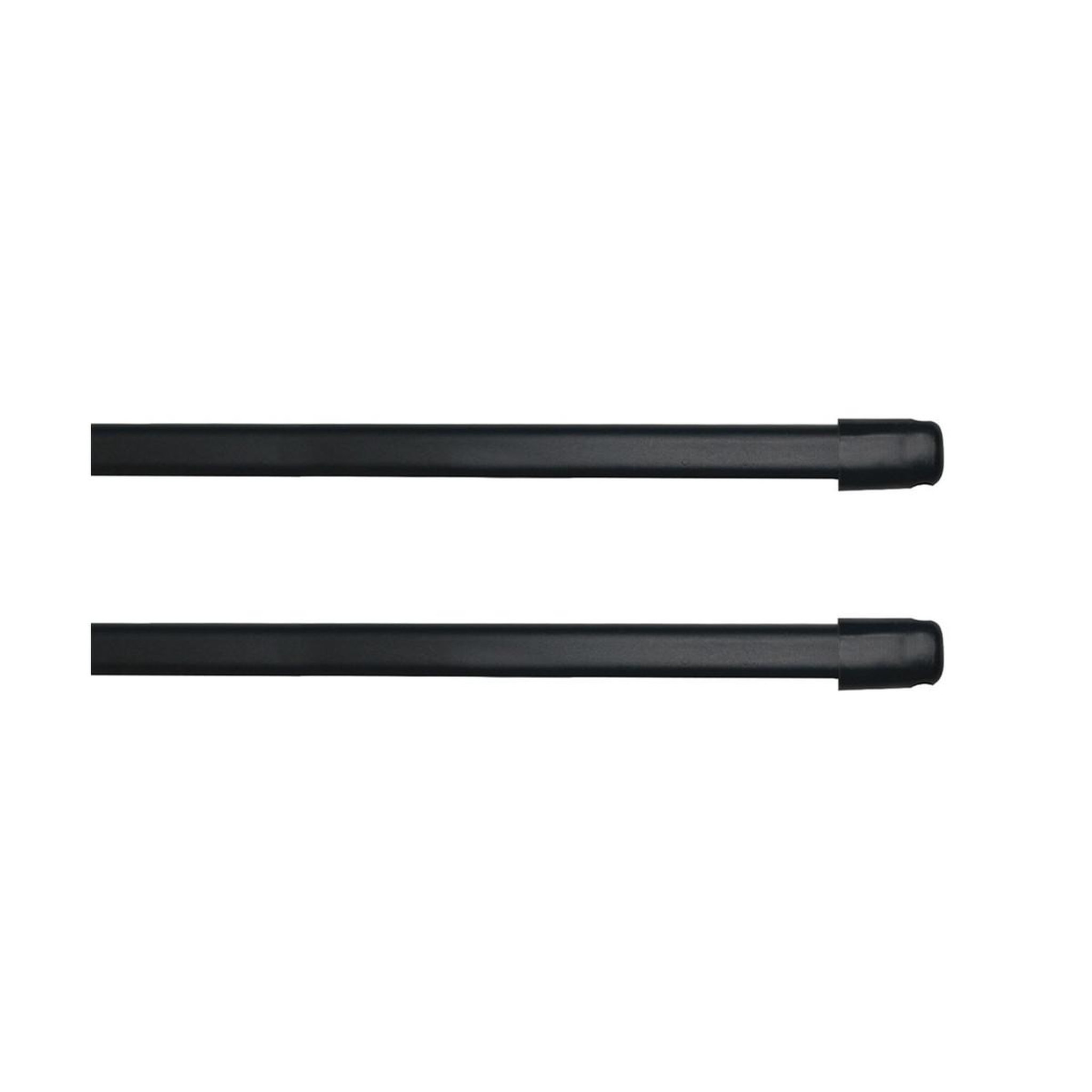 Douceur d'Intérieur Lot de 2 tringles extensibles  lio  80-110cm anthracite