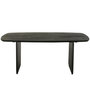 Voir la diapositive 2 : Paris Prix Table à Manger en Bois  William  190cm Noir