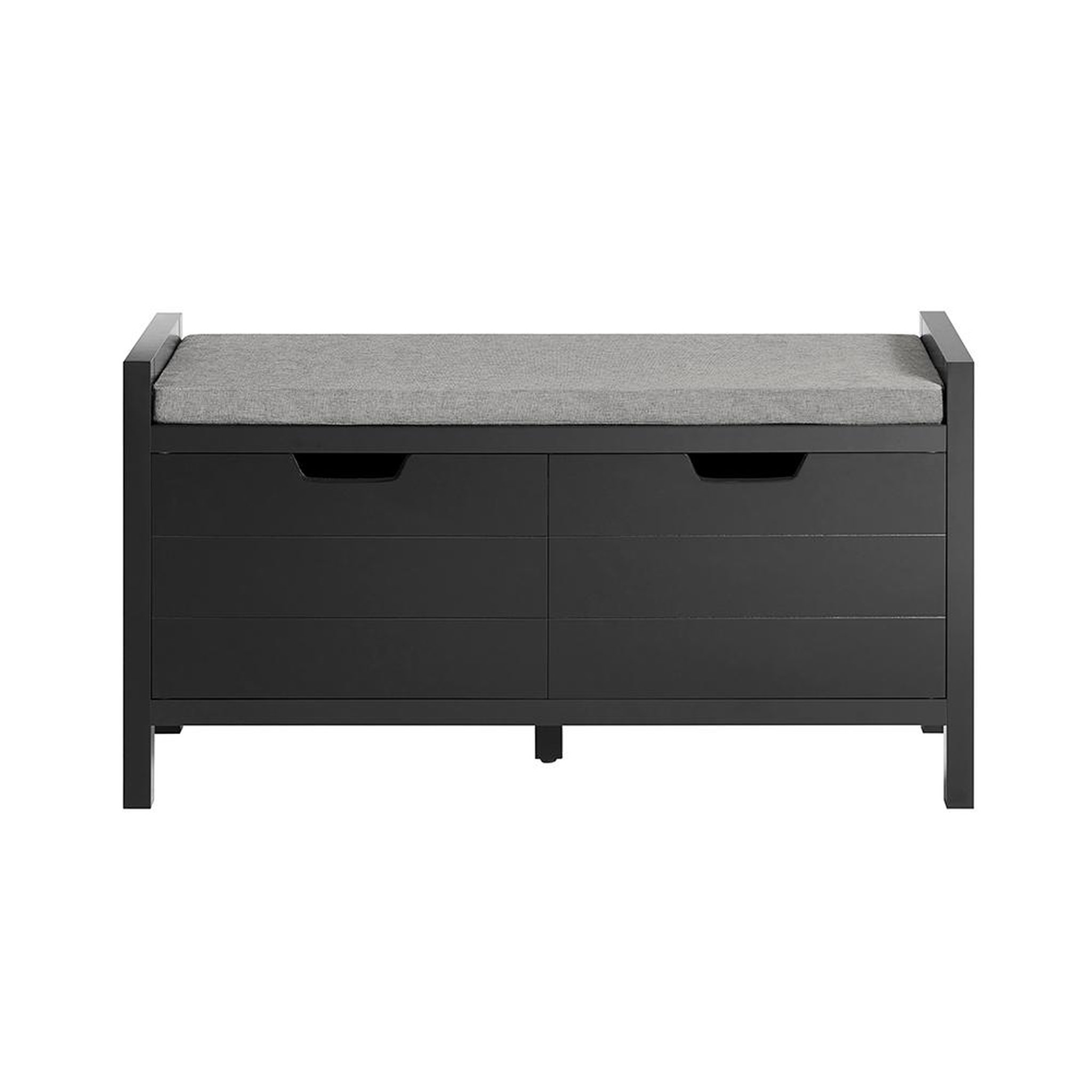 SOBUY SoBuy - Banc de rangement à chaussures avec deux portes - Moderne - FSR63-II. Coloris disponibles : Blanc