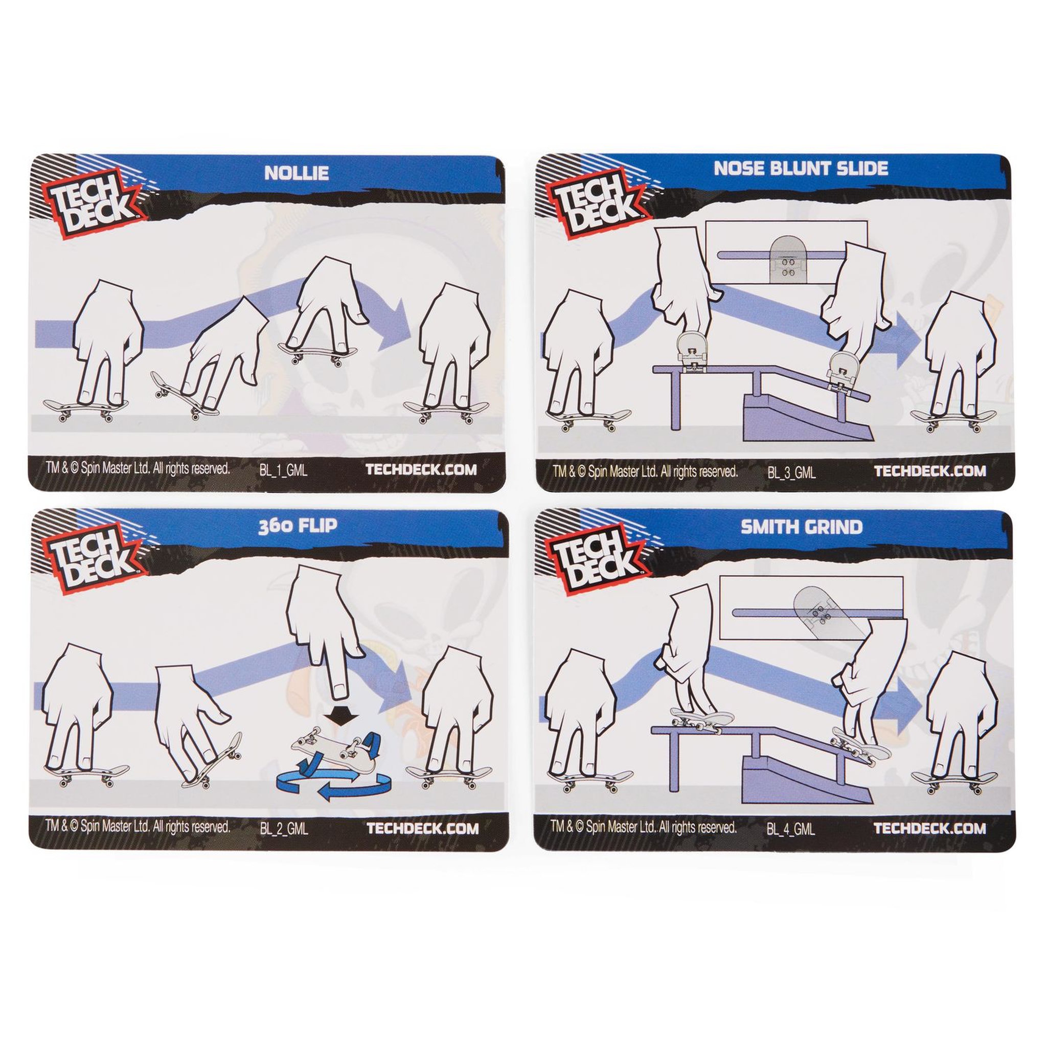 Voir la diapositive 6 : TECK DECK Pack Versus de 2 Finger Skates Tech Deck
