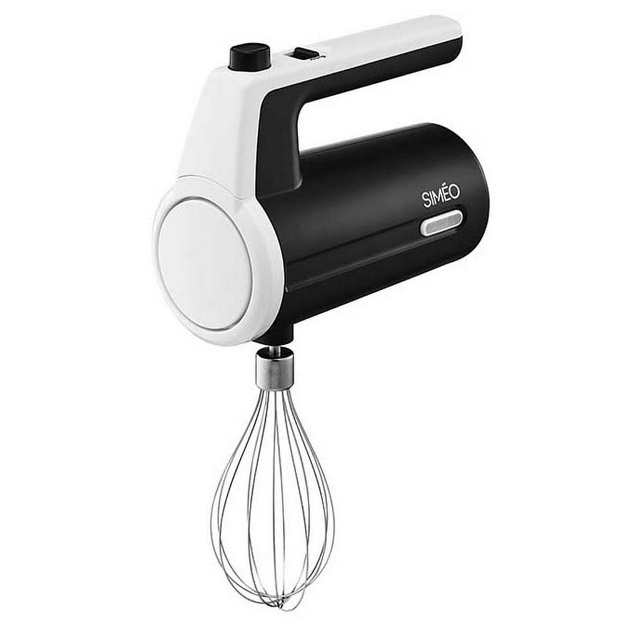 Voir la diapositive 3 : Simeo Batteur électrique rechargeable 7.4v noir et blanc - bmn550