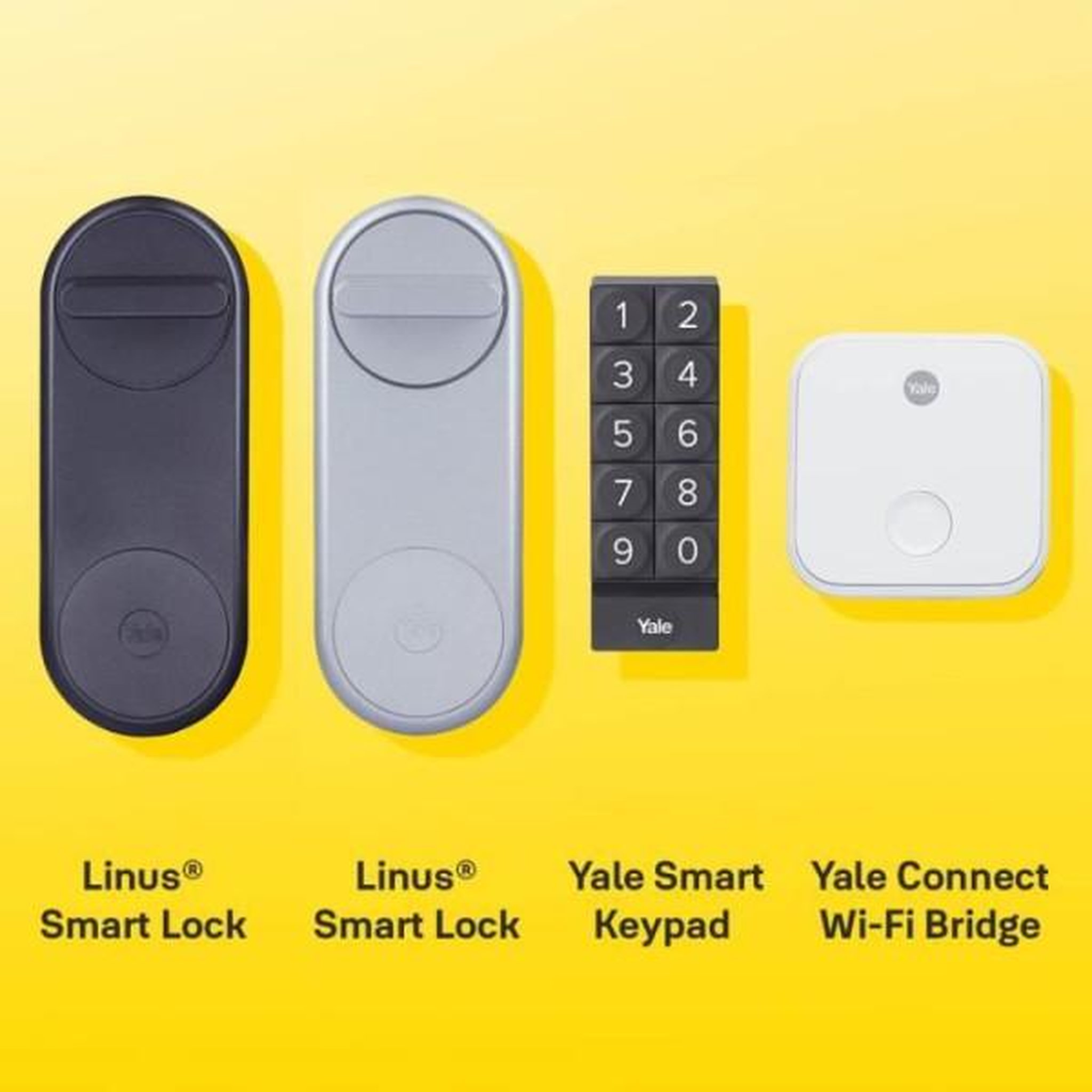 Voir la diapositive 5 : YALE Cylindre Ajustable Linus - YALE - 05/501000/SN - Tous types de porte compatible avec la serrure connectée Linus
