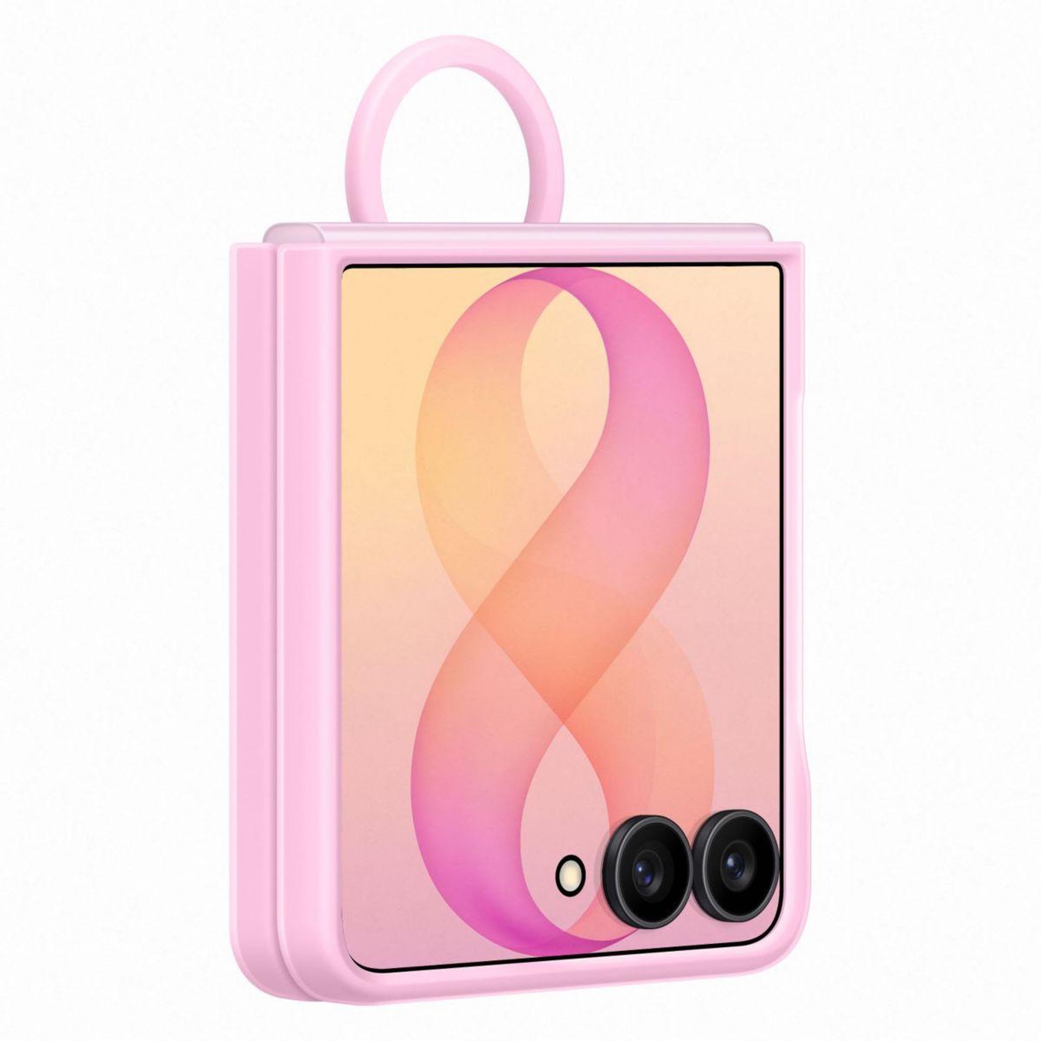 Voir la diapositive 4 : Samsung Coque flip 8 silicone anneau magnétique violet